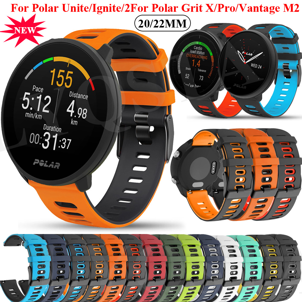 Polar Vantage M/Ignite 2 시계 밴드 - Silicone Watch Band 22Mm 리뷰 및 가격